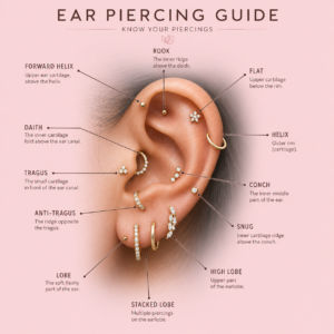 Ear Piercing Guide